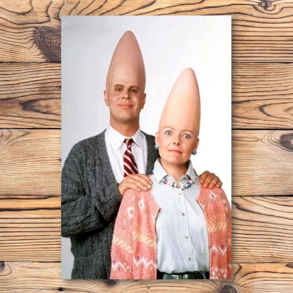 SNL Saturday Night Live Coneheads Dan Aykroyd Refrigerator Locker Fridge Magnet